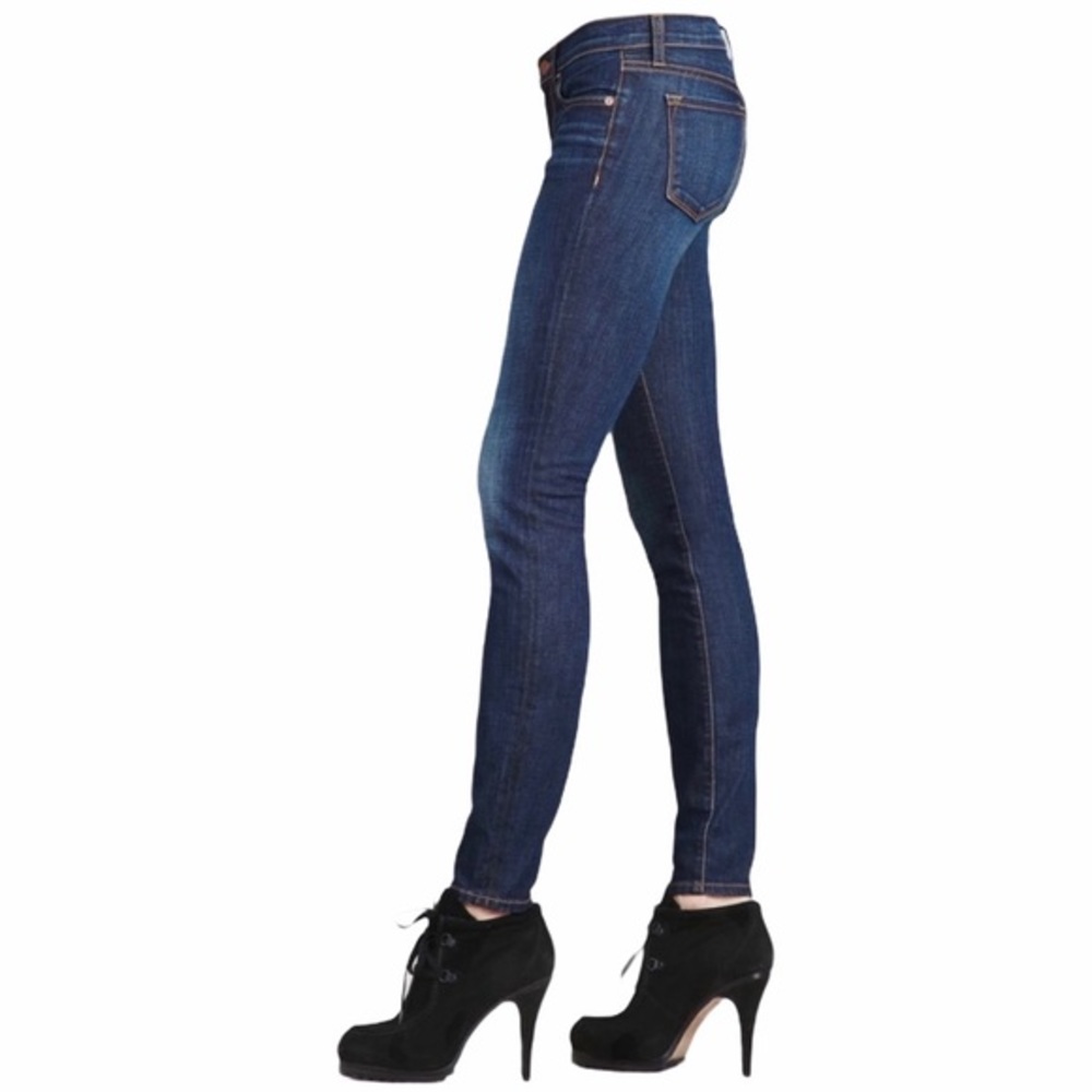 J BRAND Skinny Leg Dark Vintage Ankle Jeans SZ 26 - Picture 6 of 6